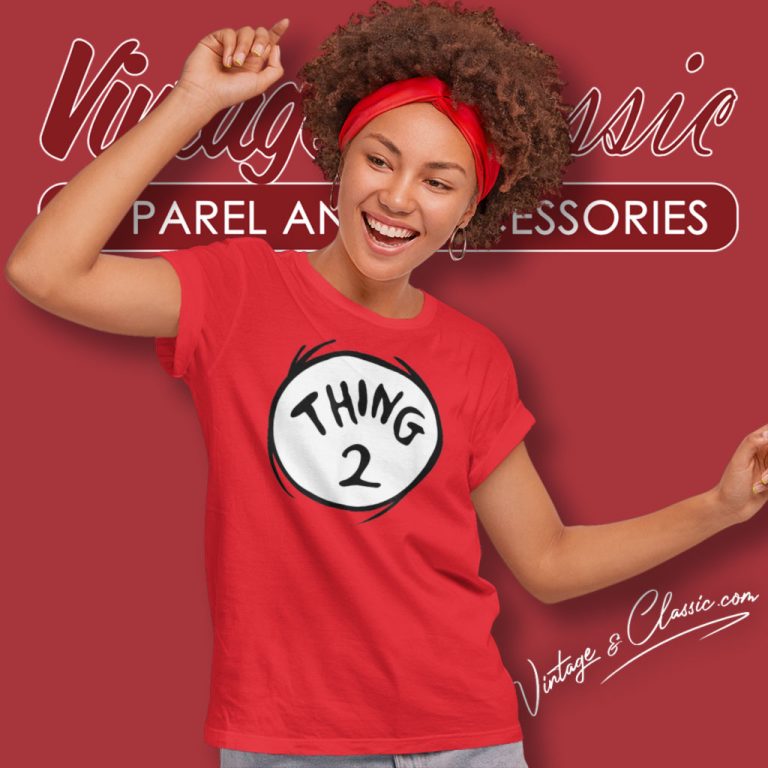 Dr Seuss Thing 2 Women T Shirt Dr Seuss Thing 2 Women T Shirt
