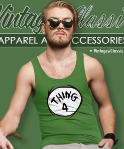 Dr Seuss Thing 4 Tank Top Racerback