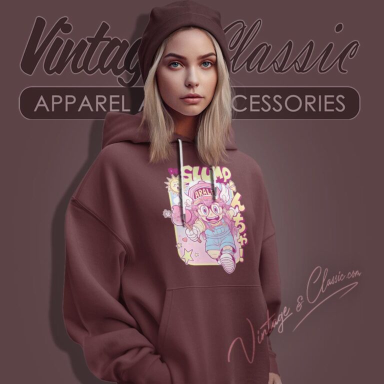 Dr Slump Arale Chan Dragon Ball Hoodie Dr Slump Arale Chan Dragon Ball Hoodie