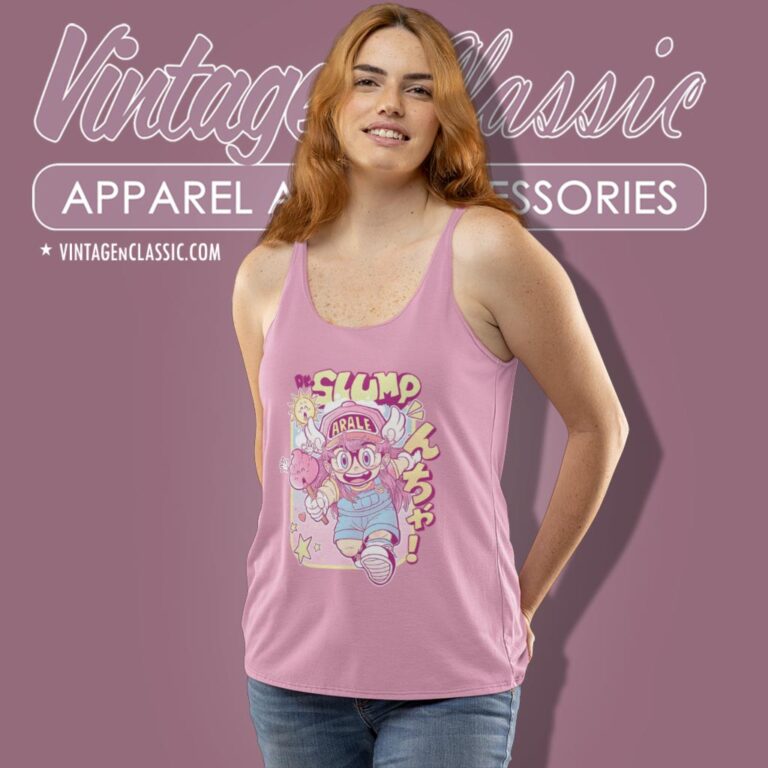 Dr Slump Arale Chan Dragon Ball Tank Top Racerback Dr Slump Arale Chan Dragon Ball Tank Top Racerback