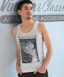 Draconian Moths Tank Top Racerback