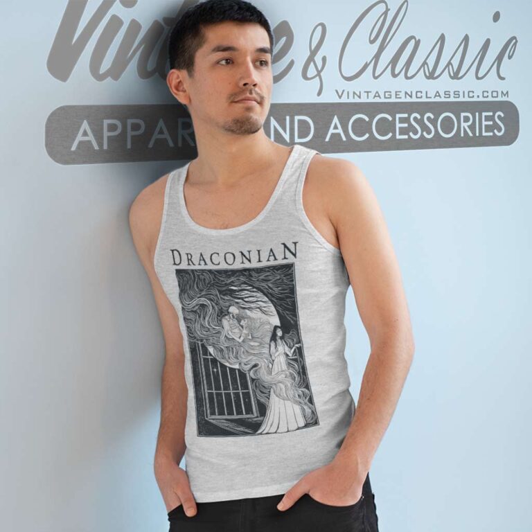 Draconian Moths Tank Top Racerback Draconian Moths Tank Top Racerback