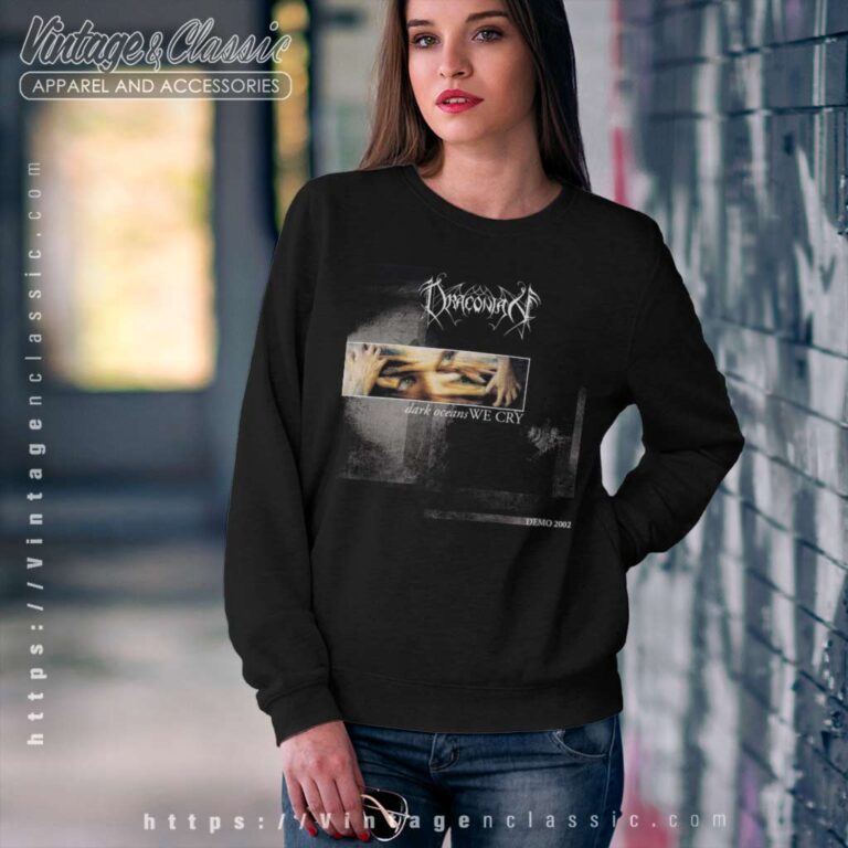 Draconian Shirt Dark Oceans We Cry Sweatshirt Draconian Shirt Dark Oceans We Cry Sweatshirt