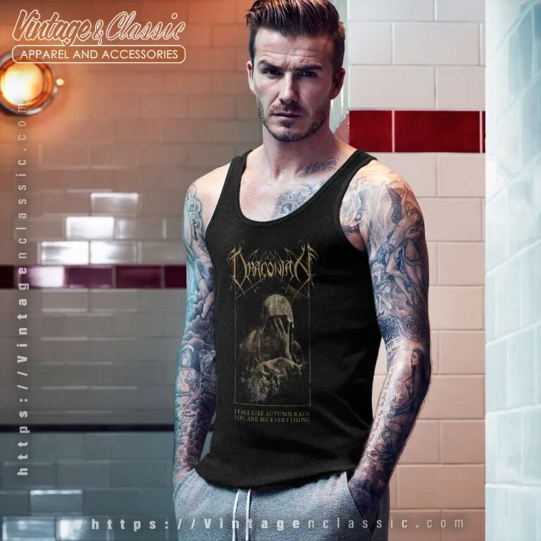 Draconian Shirt I Fall Like Autumn Rain You Are My Everything Tank Top Racerback Draconian Shirt I Fall Like Autumn Rain You Are My Everything Tank Top Racerback