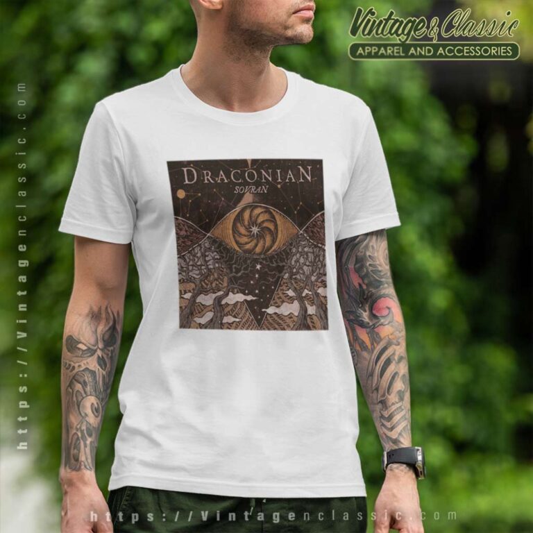 Draconian Shirt Sovran Album Cover T Shirt Draconian Shirt Sovran Album Cover T Shirt