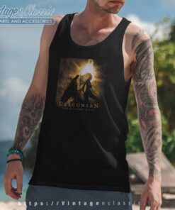 Draconian Shirt The Burning Halo Album Cover Tank Top Racerback 1