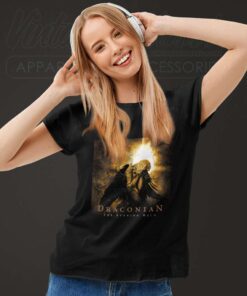 Draconian Shirt The Burning Halo Album Cover Women TShirt 1