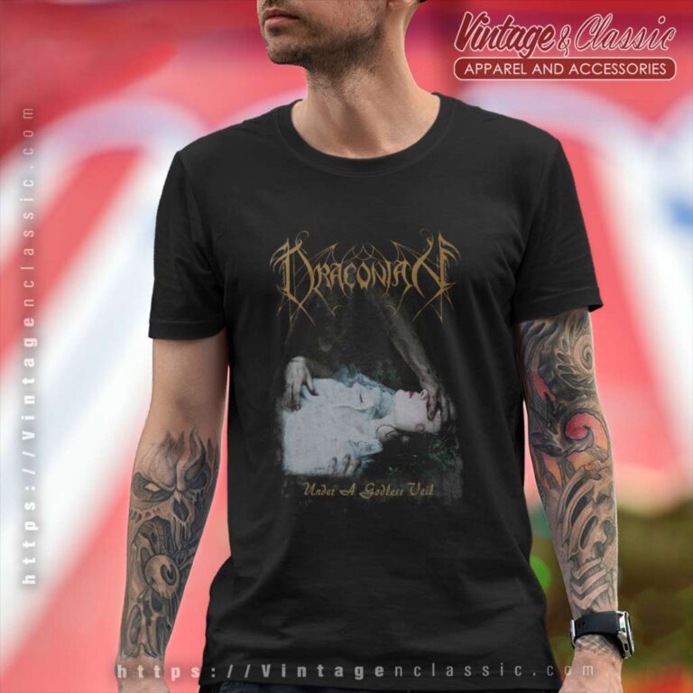 Draconian Shirt Under A Godless Veil T Shirt Draconian Shirt Under A Godless Veil T Shirt