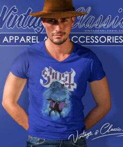 Dracula Ghost Papa Emeritus Band Concert V Neck TShirt