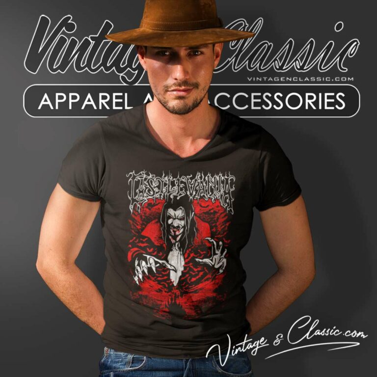 Dracula Of The Night Game V Neck TShirt Dracula Of The Night Game V Neck TShirt