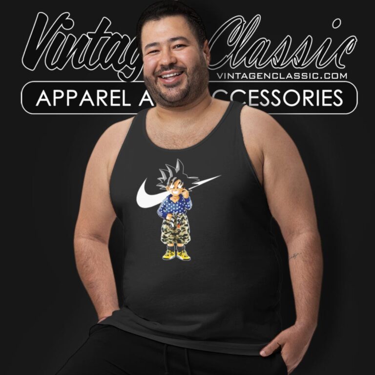 Dragon Ball Goku Nike Air Jordan Tank Top Racerback Dragon Ball Goku Nike Air Jordan Tank Top Racerback