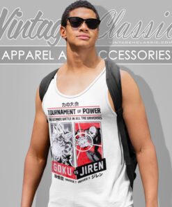 Dragon Ball Goku Vs Jiren Tank Top Racerback