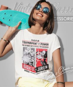 Dragon Ball Goku Vs Jiren Women T Shirt