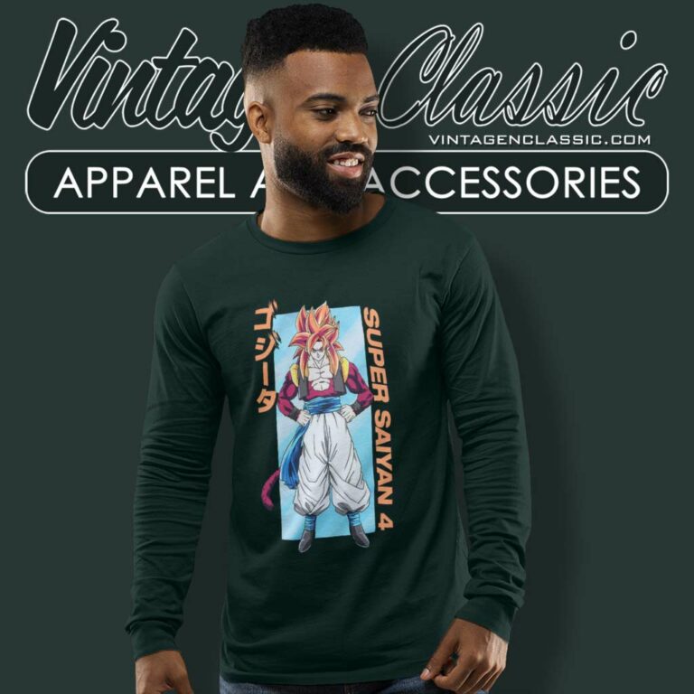 Dragon Ball Gt Super Saiyan 4 Goku Long Sleeve Tee Dragon Ball Gt Super Saiyan 4 Goku Long Sleeve Tee