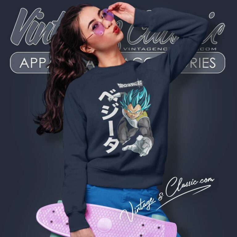 Dragon Ball Shirt Super Vegeta Super Saiyan Sweatshirt Dragon Ball Shirt Super Vegeta Super Saiyan Sweatshirt