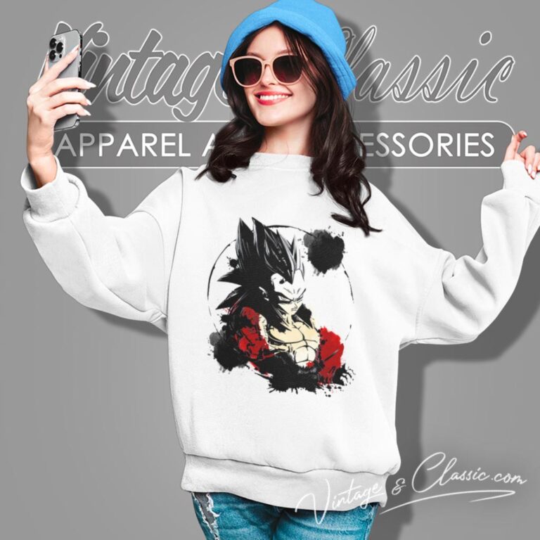 Dragon Ball Ssj4 Vegeta Super Saiyan Sweatshirt Dragon Ball Ssj4 Vegeta Super Saiyan Sweatshirt