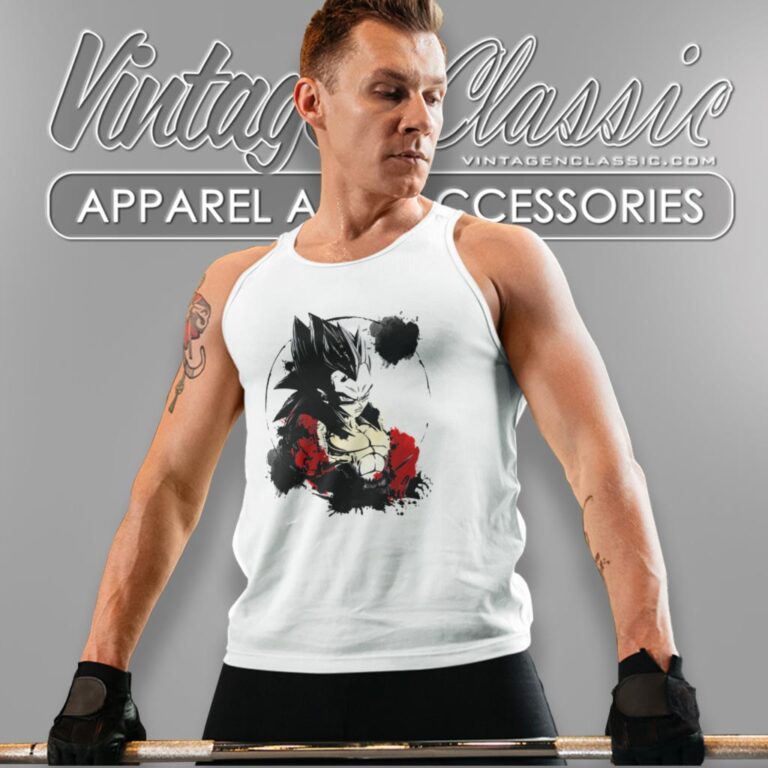 Dragon Ball Ssj4 Vegeta Super Saiyan Tank Top Racerback Dragon Ball Ssj4 Vegeta Super Saiyan Tank Top Racerback
