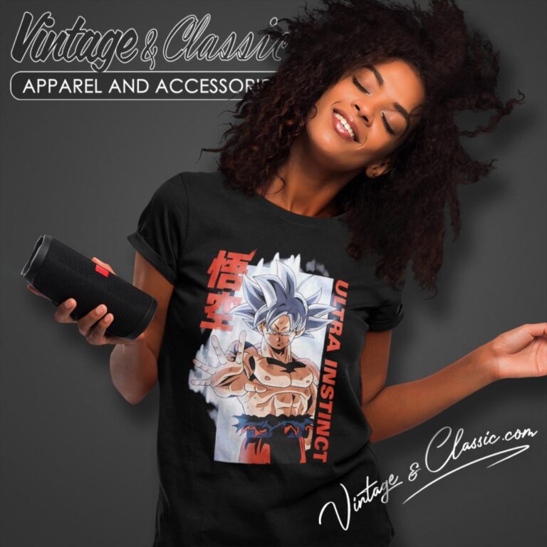 Dragon Ball Super Goku Ultra Instinct Women T Shirt Dragon Ball Super Goku Ultra Instinct Women T Shirt