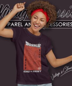 Dragon Ball Super Goku Vs Frost Women TShirt
