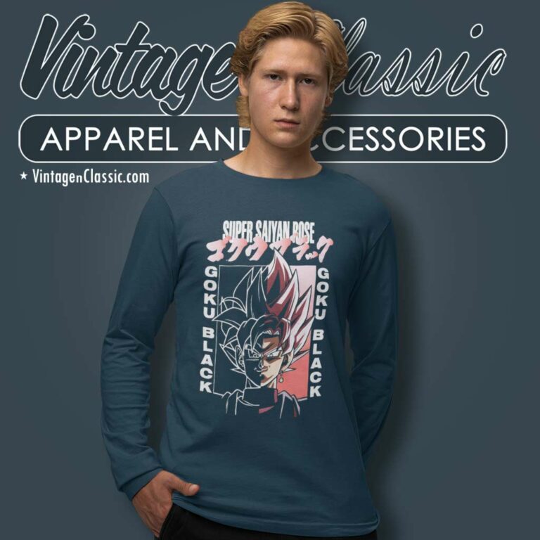 Dragon Ball Super Saiyan Rose Goku Long Sleeve Tee Dragon Ball Super Saiyan Rose Goku Long Sleeve Tee