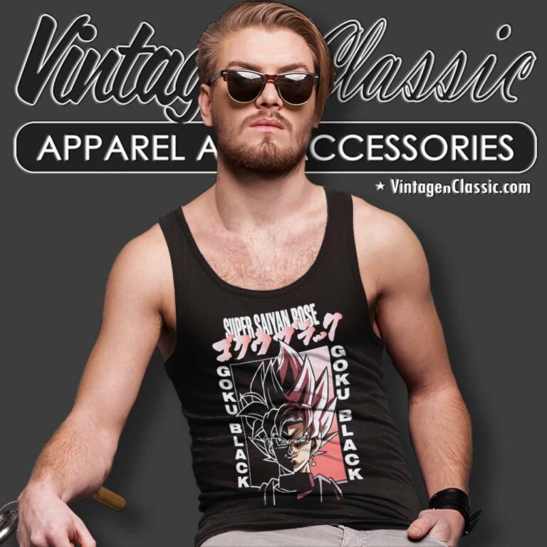 Dragon Ball Super Saiyan Rose Goku Tank Top Racerback Dragon Ball Super Saiyan Rose Goku Tank Top Racerback