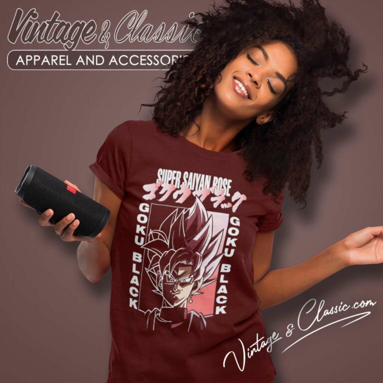 Dragon Ball Super Saiyan Rose Goku Women TShirt Dragon Ball Super Saiyan Rose Goku Women TShirt
