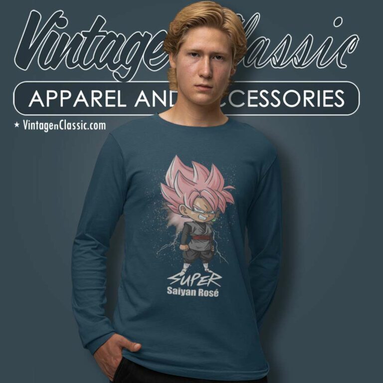 Dragon Ball Super Saiyan Rose Long Sleeve Tee Dragon Ball Super Saiyan Rose Long Sleeve Tee