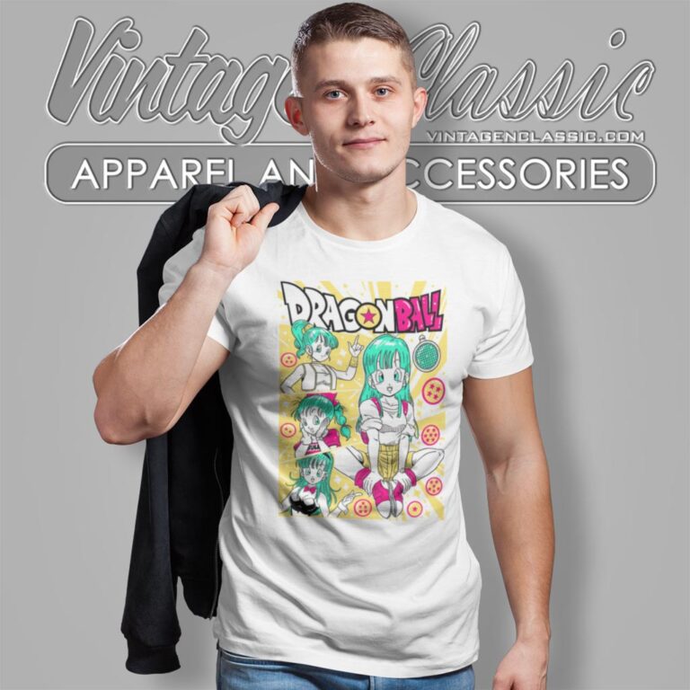 Dragon Ball Z Bulma Retro Graphic T Shirt Dragon Ball Z Bulma Retro Graphic T Shirt