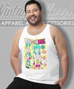 Dragon Ball Z Bulma Retro Graphic Shirt 6 Dragon Ball Z Bulma Retro Graphic Tank Top Racerback
