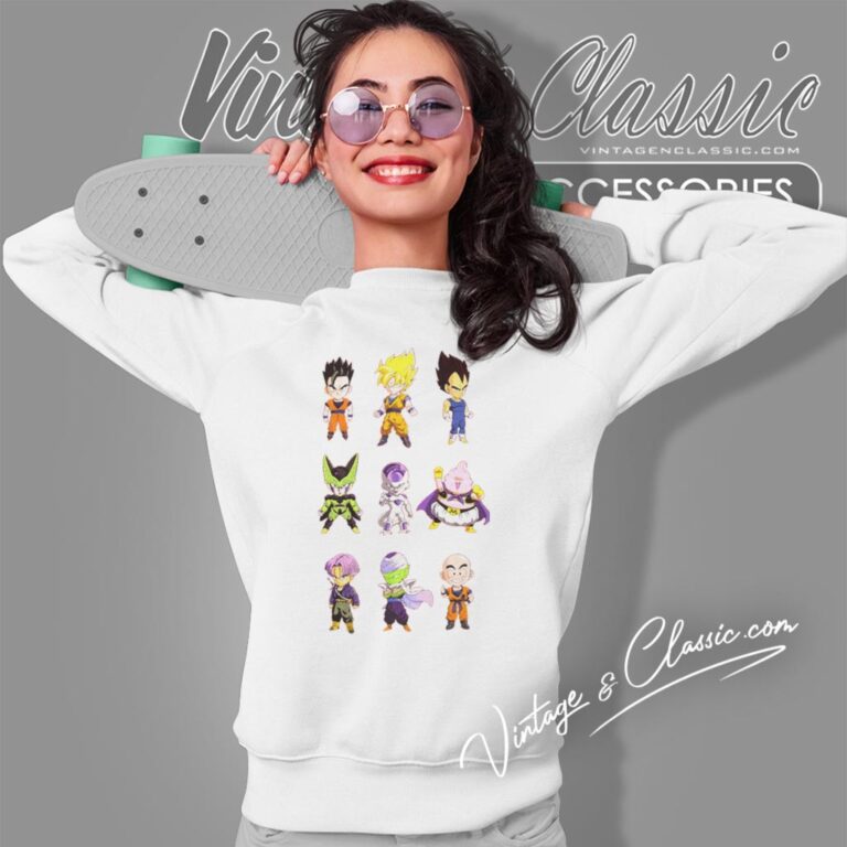 Dragon Ball Z Chibi Characters Sweatshirt Dragon Ball Z Chibi Characters Sweatshirt