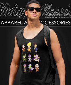 Dragon Ball Z Chibi Characters Tank Top Racerback