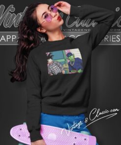 Dragon Ball Z Friday Daaaamn Meme Sweatshirt