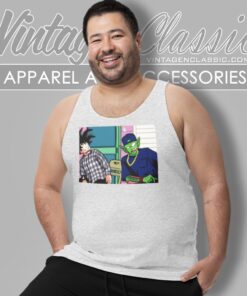 Dragon Ball Z Friday Daaaamn Meme Tank Top Racerback