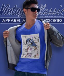 Dragon Ball Z Future Trunks Vs Frieza Samurai Art V Neck TShirt