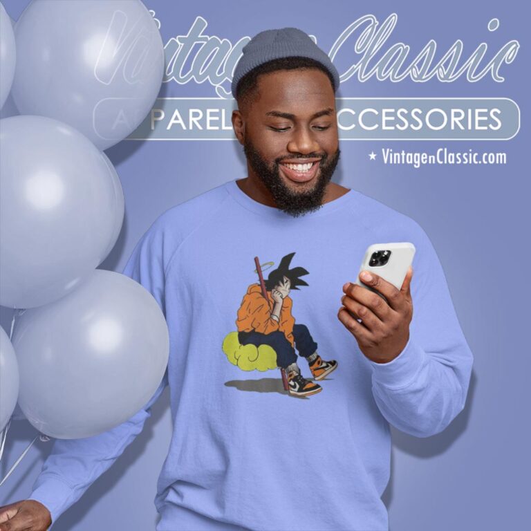 Dragon Ball Z Goku Nimbus Cloud Nike Air Jordan Sweatshirt Dragon Ball Z Goku Nimbus Cloud Nike Air Jordan Sweatshirt