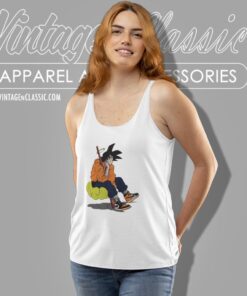 Dragon Ball Z Goku Nimbus Cloud Nike Air Jordan Tank Top Racerback
