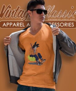 Dragon Ball Z Goku Nimbus Cloud Nike Air Jordan V Neck TShirt
