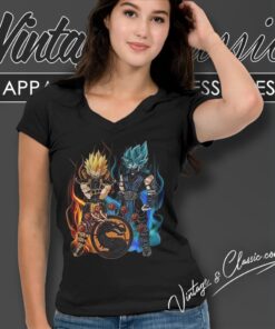 Dragon Ball Z Goku Shirt 4 Dragon Ball Z Goku V Neck TShirt