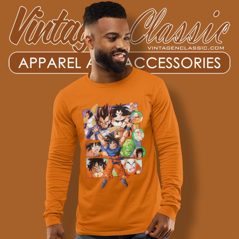 Dragon Ball Z Group Long Sleeve Tee Dragon Ball Z Group Long Sleeve Tee