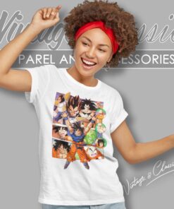 Dragon Ball Z Group Women T Shirt