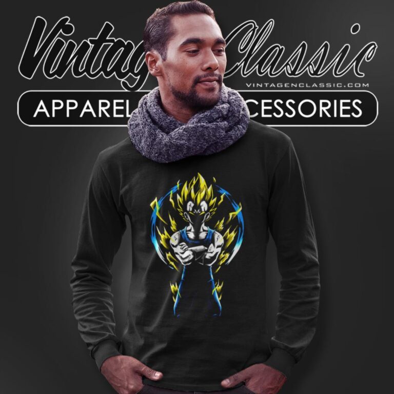 Dragon Ball Z Majin Vegeta Long Sleeve Tee Dragon Ball Z Majin Vegeta Long Sleeve Tee