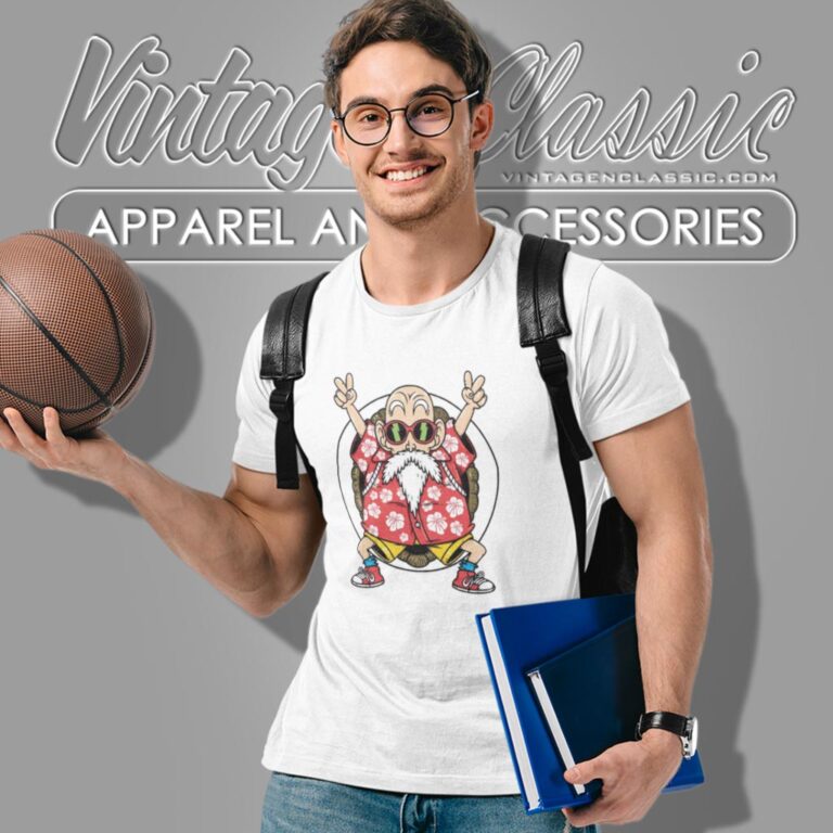 Dragon Ball Z Master Roshi Peace And Love T Shirt Dragon Ball Z Master Roshi Peace And Love T Shirt