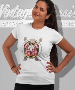 Dragon Ball Z Master Roshi Peace And Love Shirt 5 Dragon Ball Z Master Roshi Peace And Love Women T Shirt