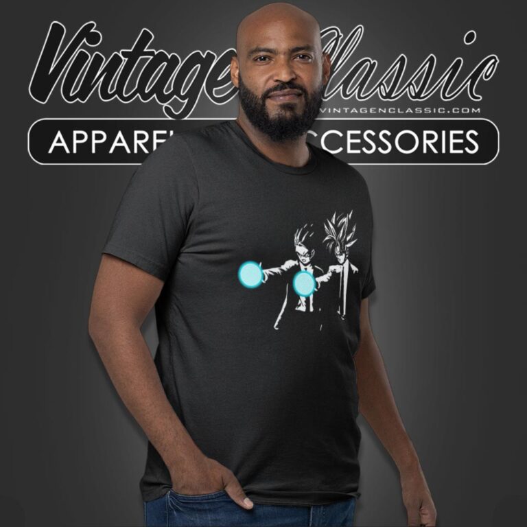 Dragon Ball Z Pulp Fiction Crossover Goku T Shirt Dragon Ball Z Pulp Fiction Crossover Goku T Shirt