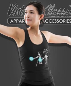 Dragon Ball Z Pulp Fiction Crossover Goku Tank Top Racerback
