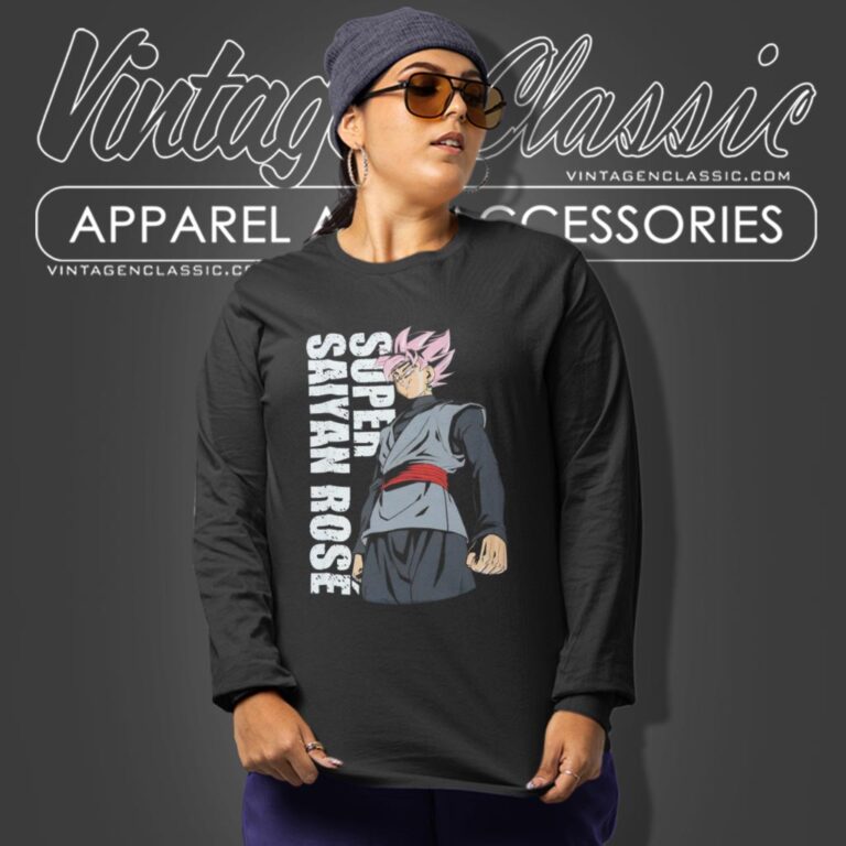Dragon Ball Z Super Goku Super Saiyan Rose Long Sleeve Tee Dragon Ball Z Super Goku Super Saiyan Rose Long Sleeve Tee