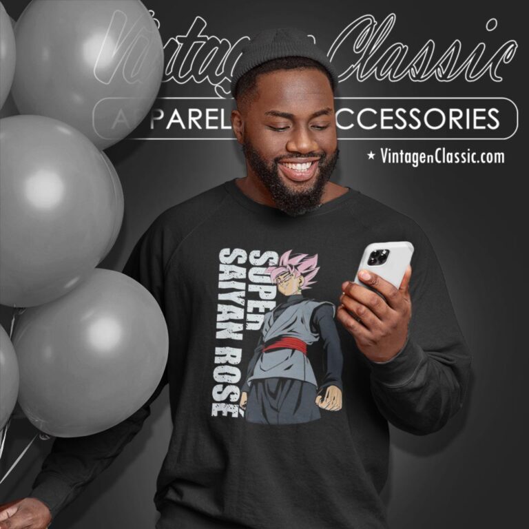 Dragon Ball Z Super Goku Super Saiyan Rose Sweatshirt Dragon Ball Z Super Goku Super Saiyan Rose Sweatshirt