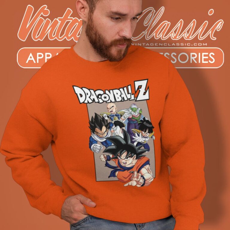 Dragon Ball Z Team Graphic Sweatshirt Dragon Ball Z Team Graphic Sweatshirt