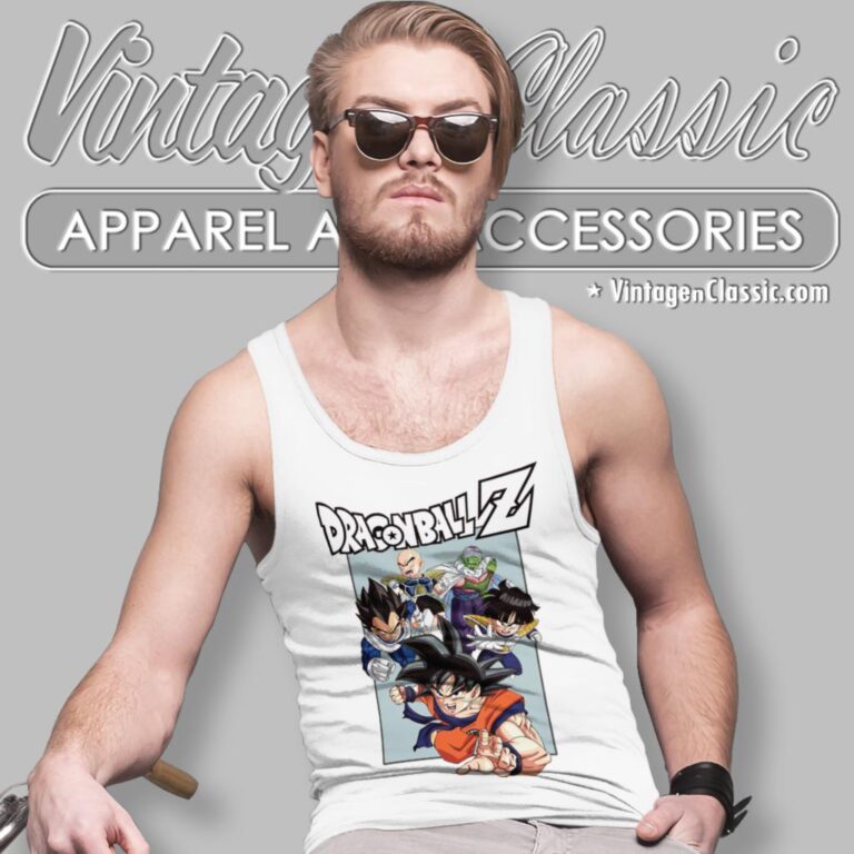 Dragon Ball Z Team Graphic Tank Top Racerback Dragon Ball Z Team Graphic Tank Top Racerback