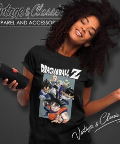 Dragon Ball Z Team Graphic Women T Shirt